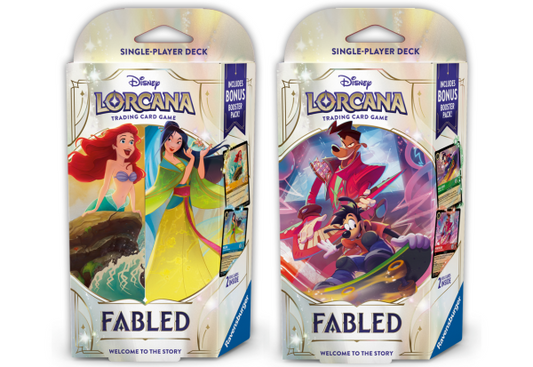 Disney Lorcana Fabled Starter Deck (set van 2 inclusief 2 boosters)